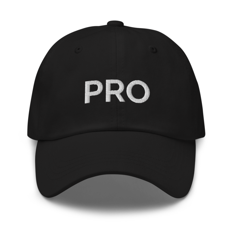 Pro Hat - Black