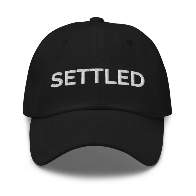 Settled Hat - Black