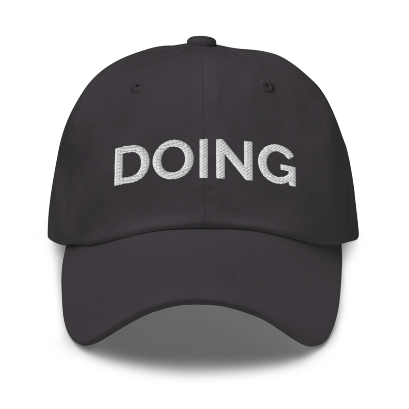 Doing Hat - Dark Grey