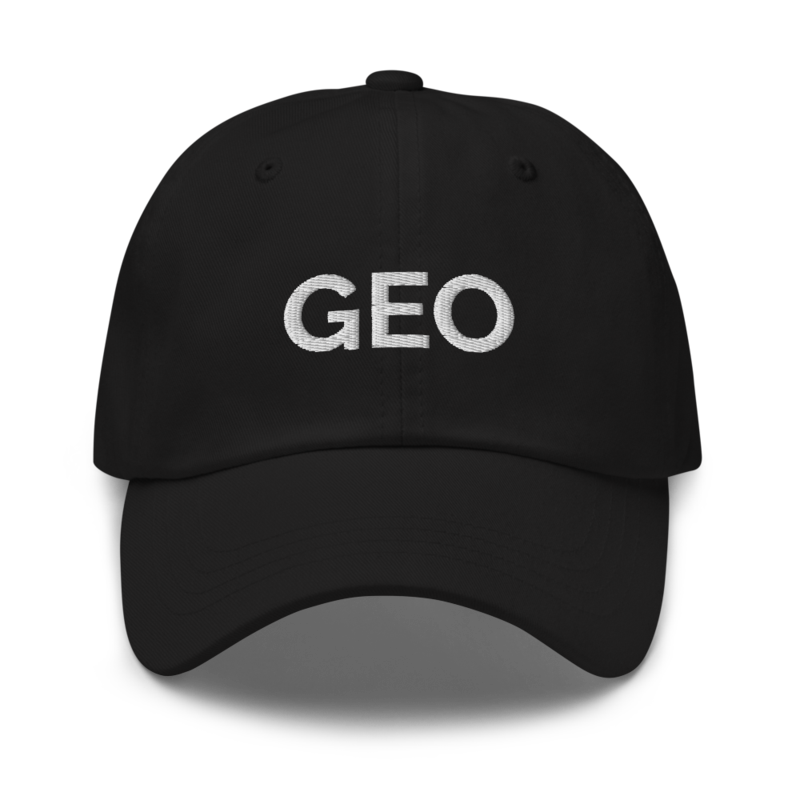 Geo Hat - Black