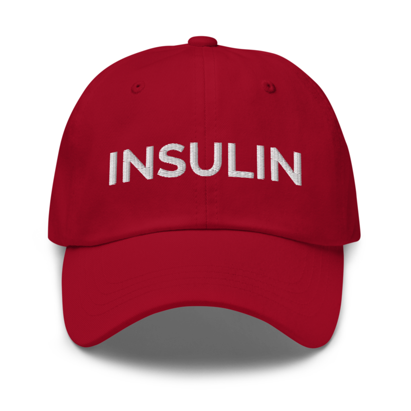 Insulin Hat - Cranberry