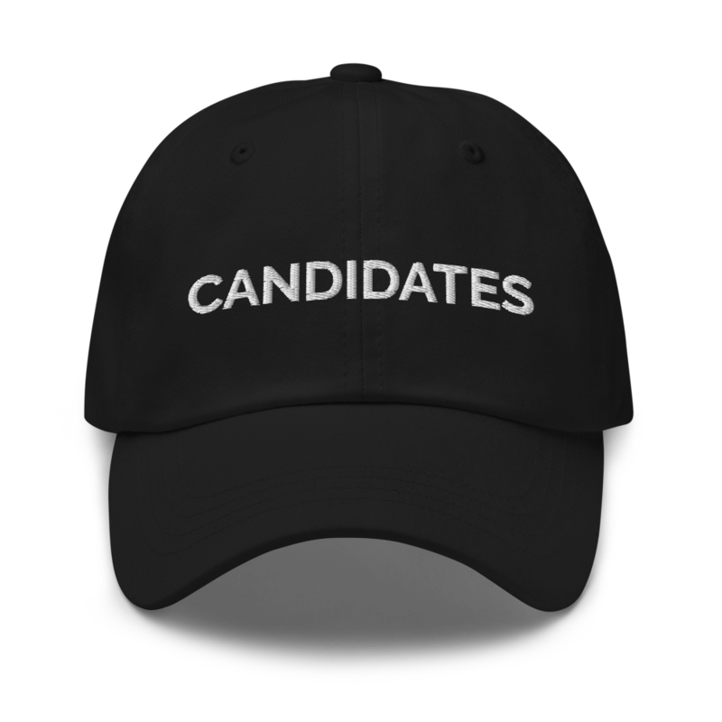 Candidates Hat - Black