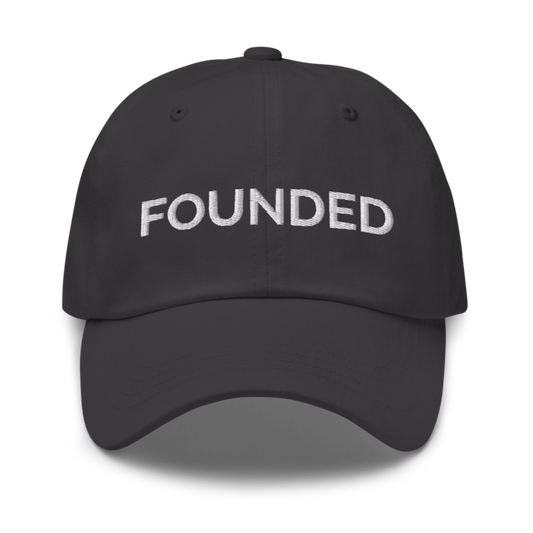 Founded Hat - Dark Grey