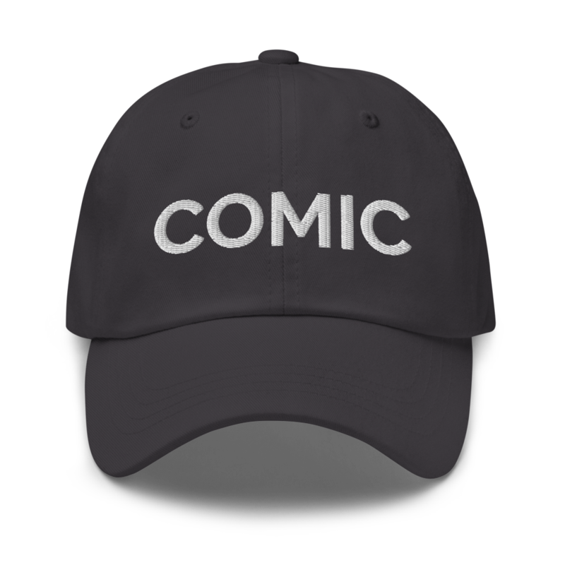 Comic Hat - Dark Grey