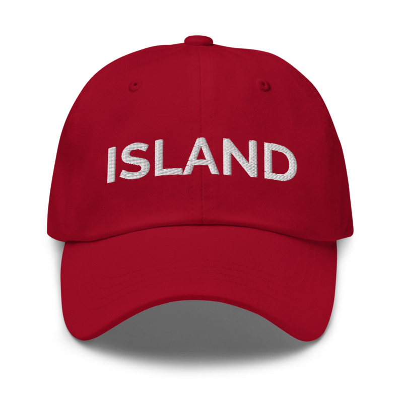 Island Hat - Cranberry