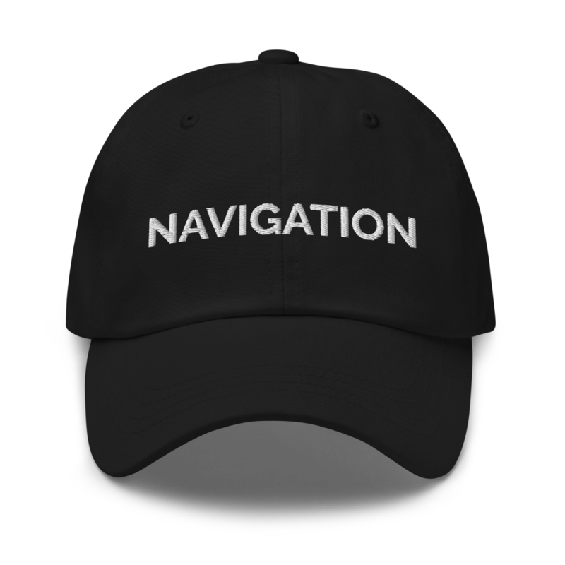 Navigation Hat - Black