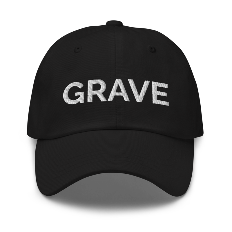 Grave Hat - Black