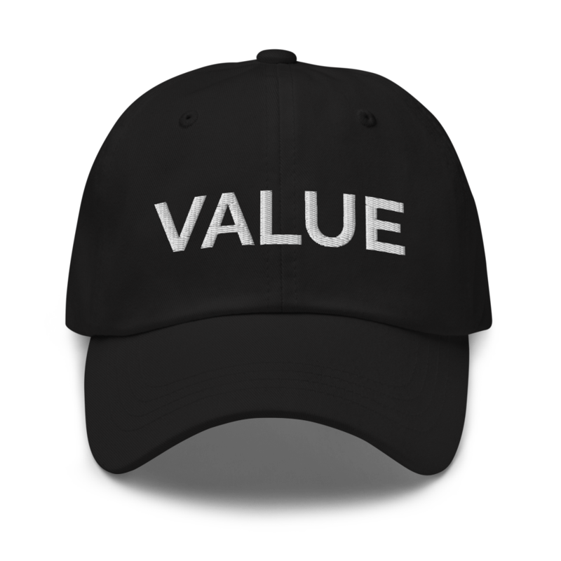 Value Hat - Black