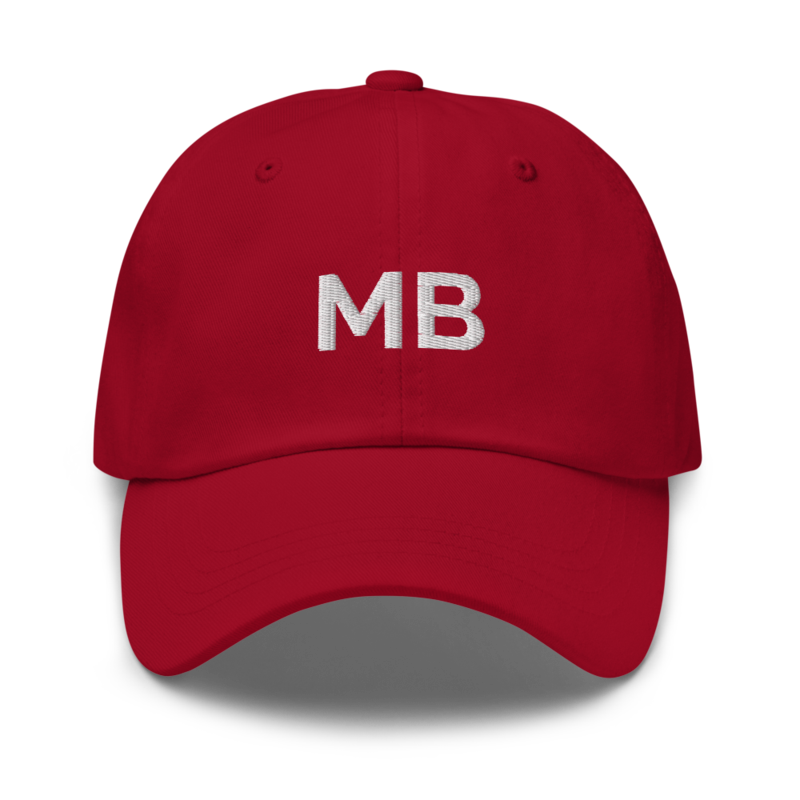 Mb Hat - Cranberry