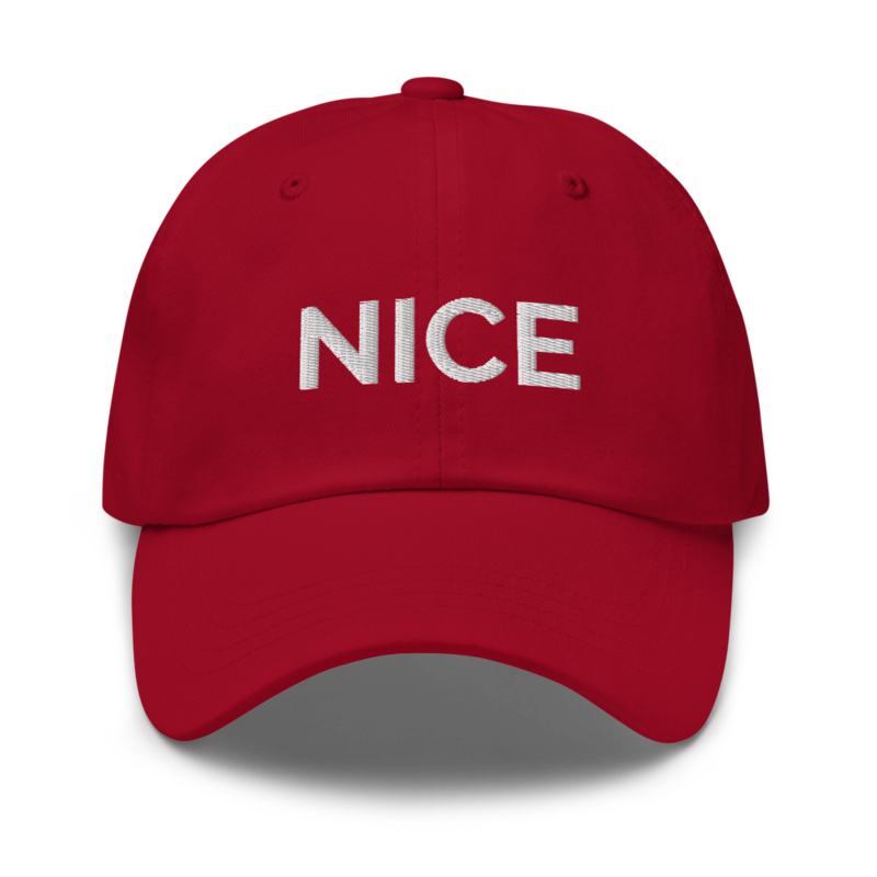 Nice Hat - Cranberry