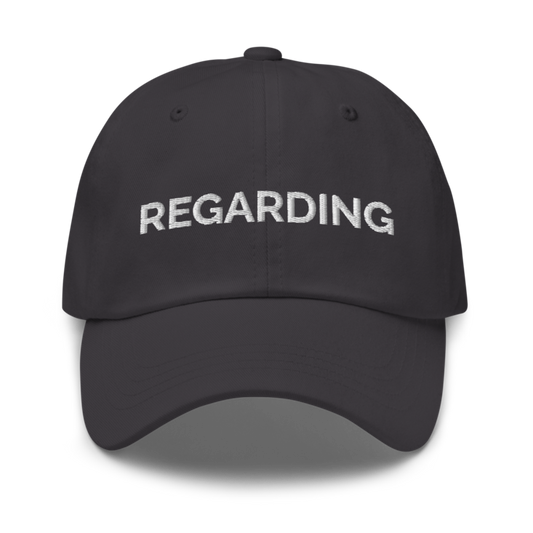 Regarding Hat - Dark Grey