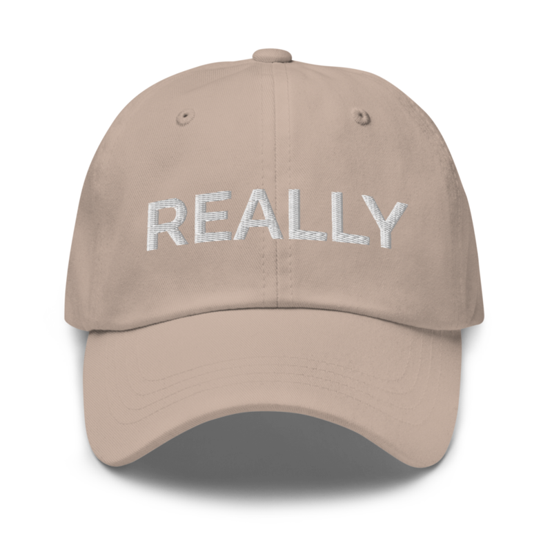 Really Hat - Stone