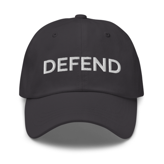 Defend Hat - Dark Grey
