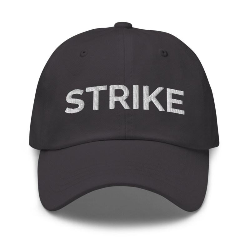 Strike Hat - Dark Grey