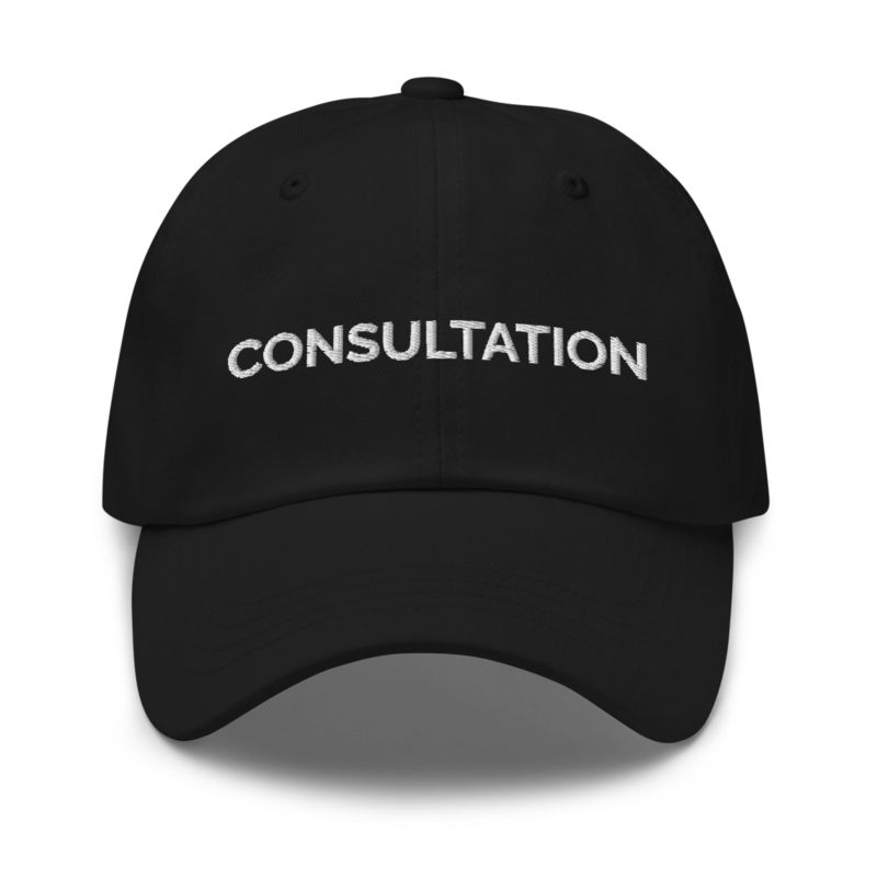 Consultation Hat - Black