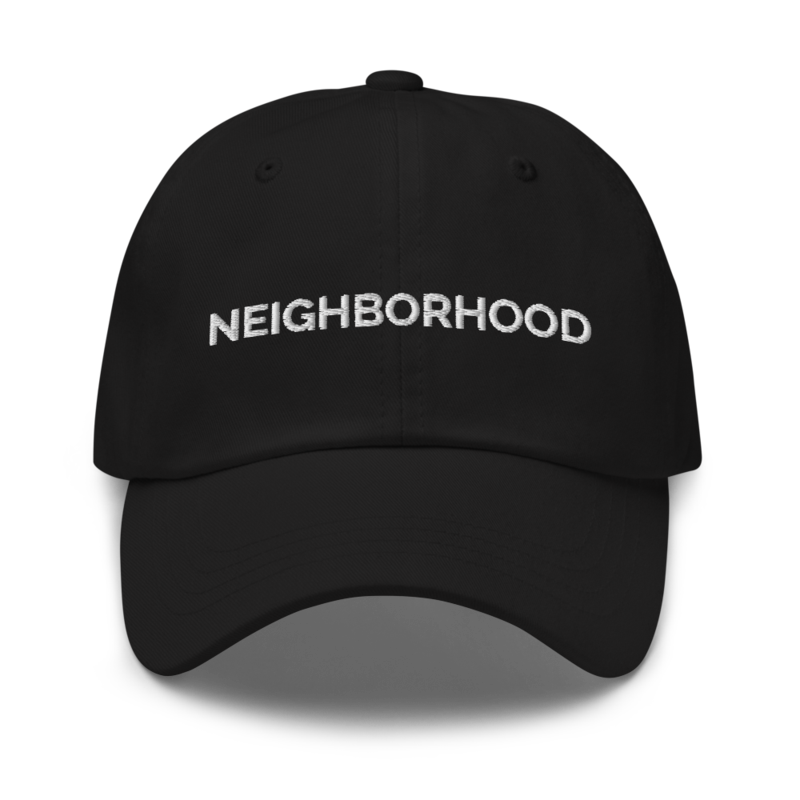 Neighborhood Hat - Black