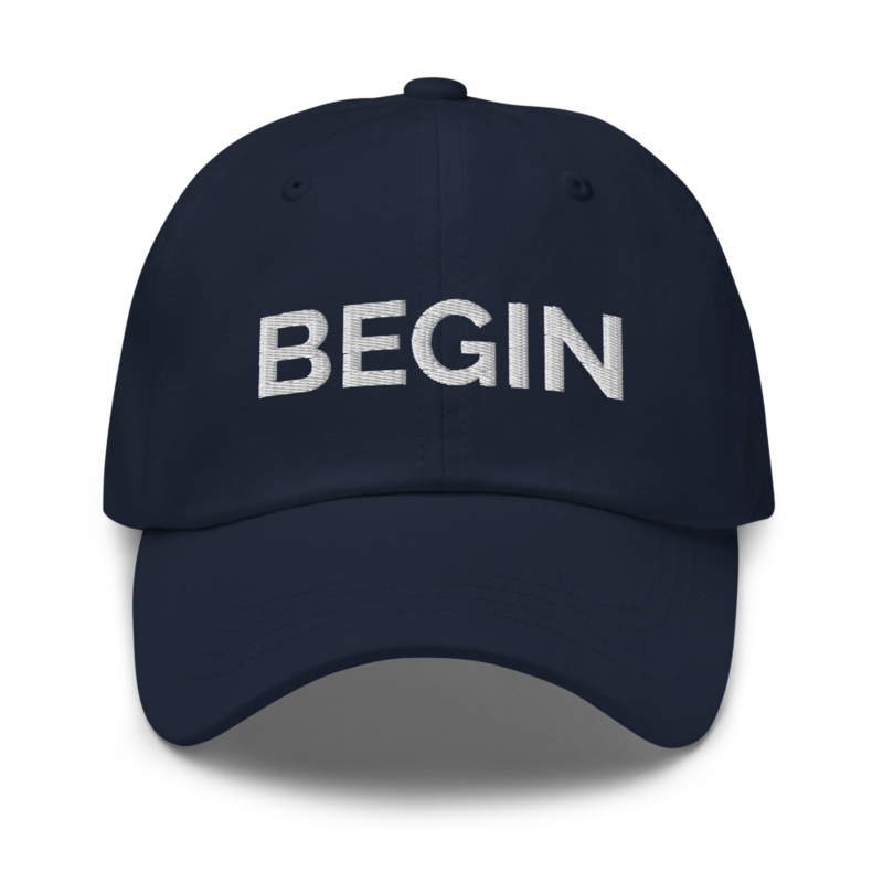 Begin Hat - Navy