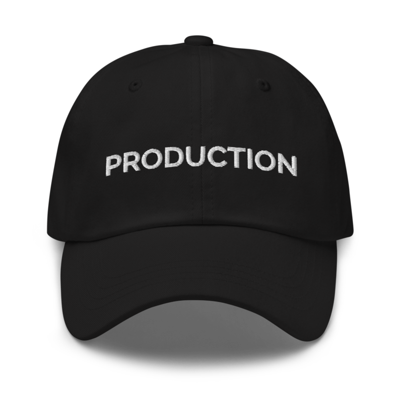 Production Hat - Black