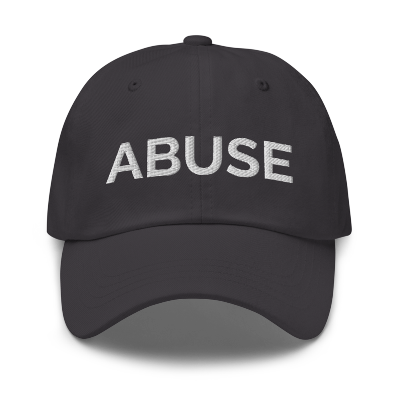 Abuse Hat - Dark Grey