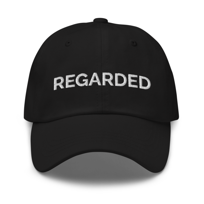 Regarded Hat - Black