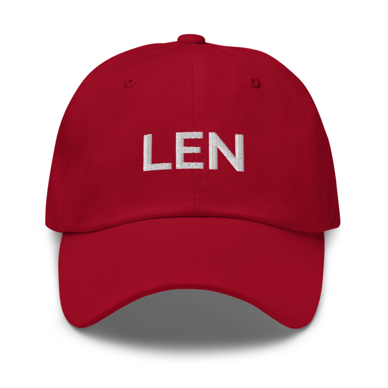 Len Hat - Cranberry