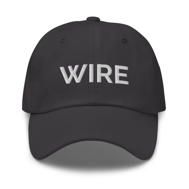 Wire Hat - Dark Grey