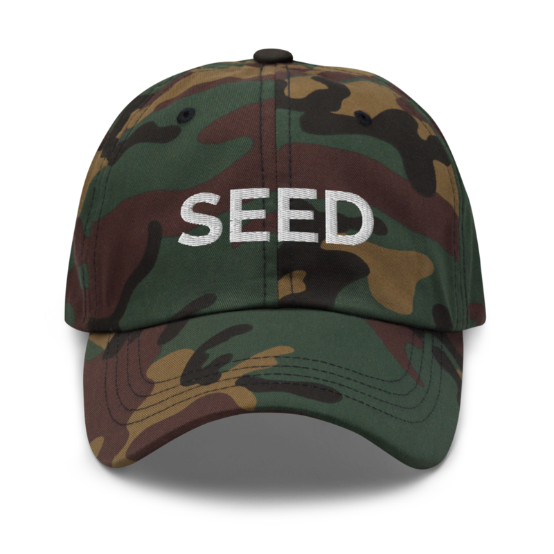 Seed Hat - Green Camo
