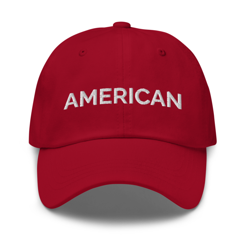 American Hat - Cranberry