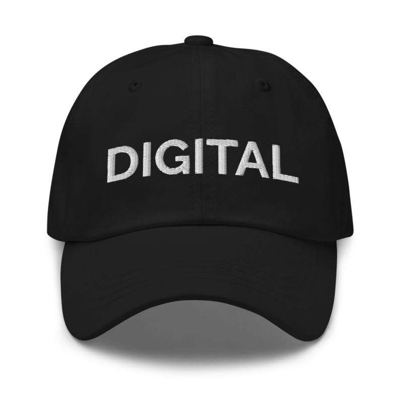 Digital Hat - Black