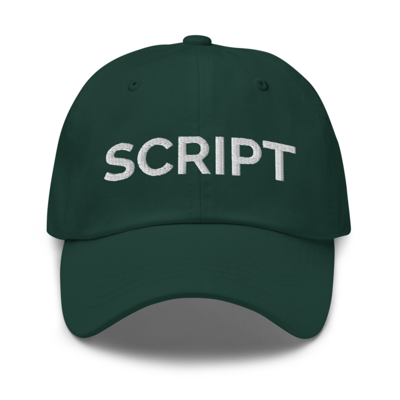 Script Hat - Spruce
