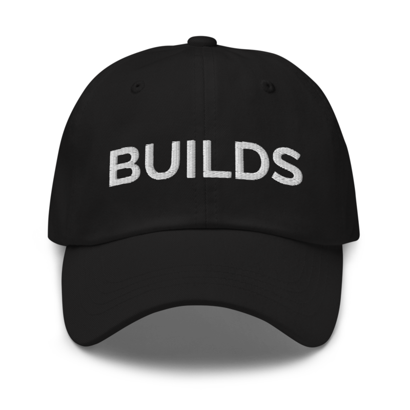 Builds Hat - Black