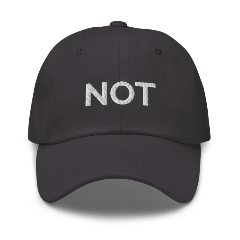 Not Hat - Dark Grey