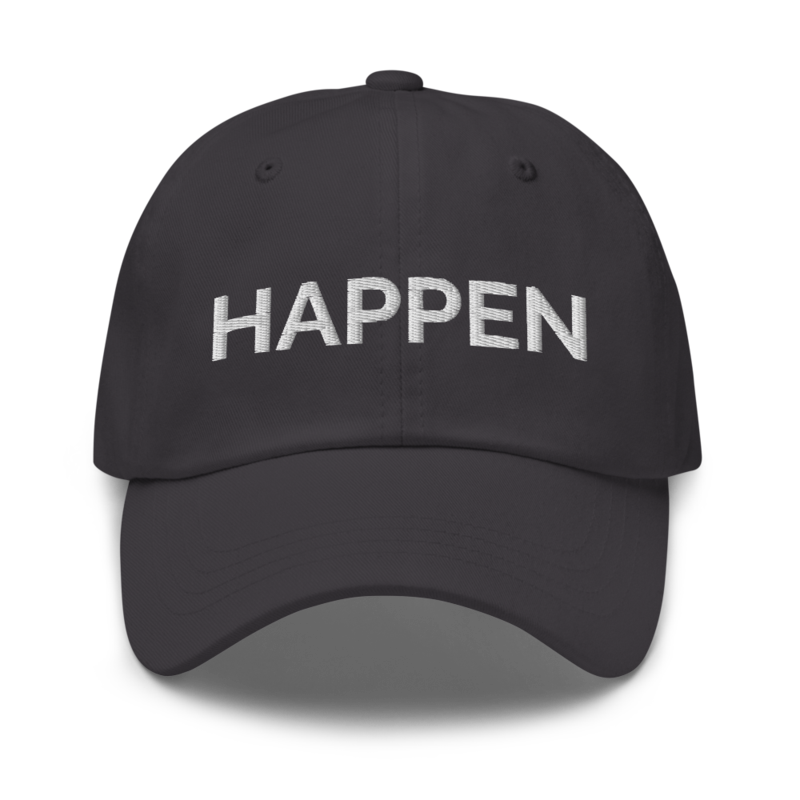 Happen Hat - Dark Grey