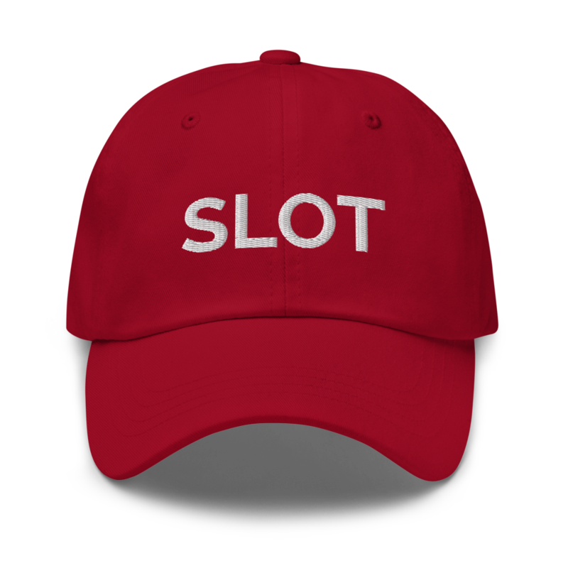 Slot Hat - Cranberry