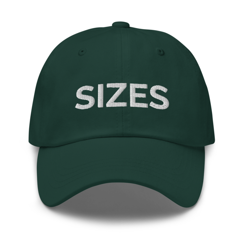 Sizes Hat - Spruce