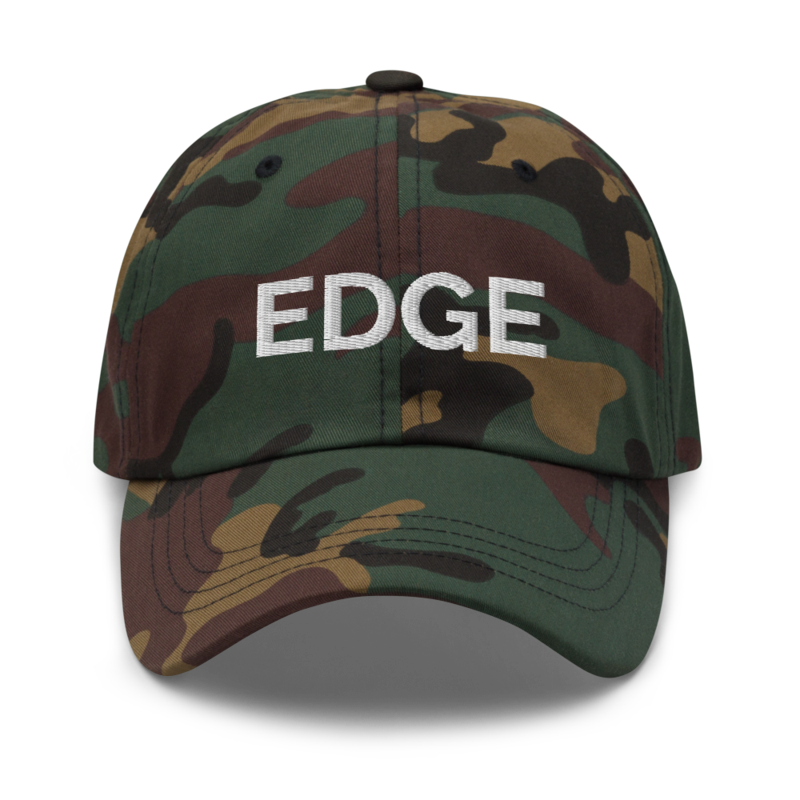 Edge Hat - Green Camo