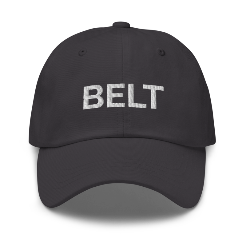 Belt Hat - Dark Grey