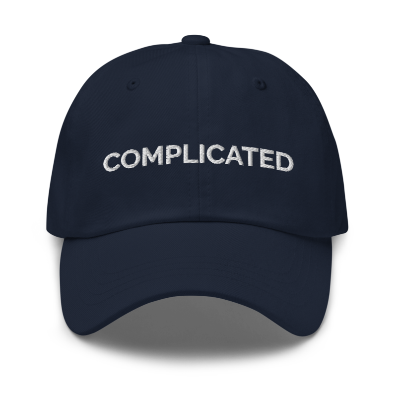 Complicated Hat - Navy