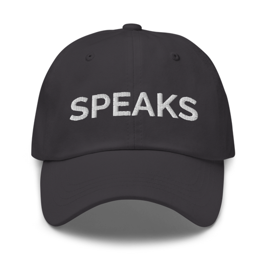 Speaks Hat - Dark Grey