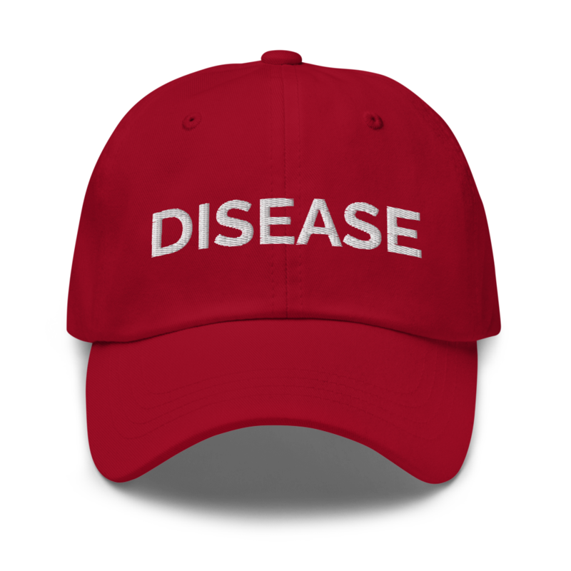 Disease Hat - Cranberry