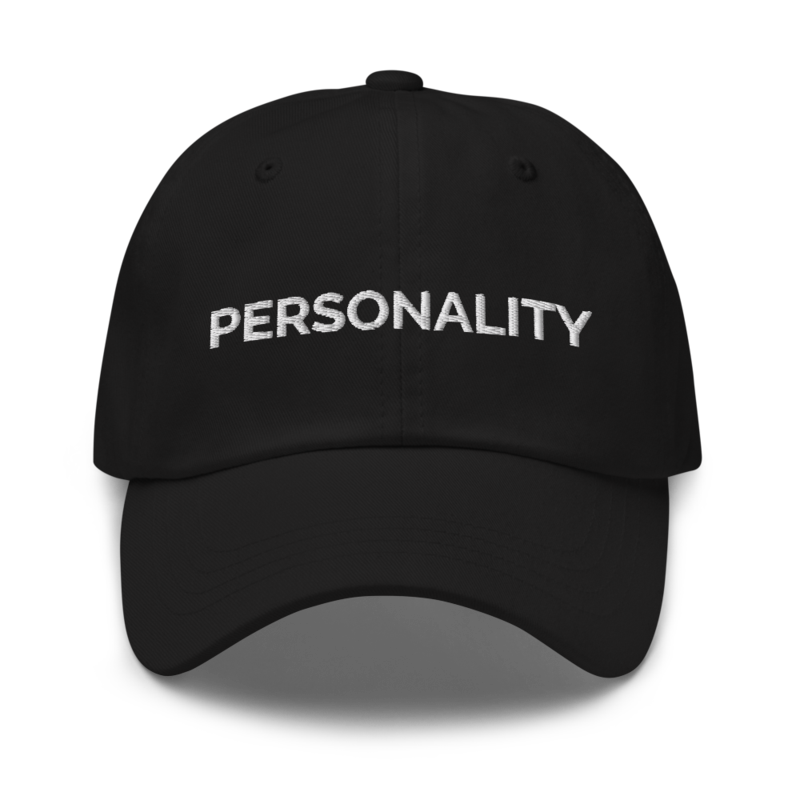 Personality Hat - Black