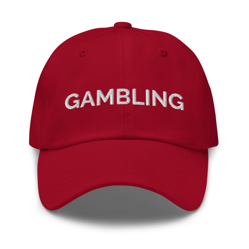Gambling Hat - Cranberry
