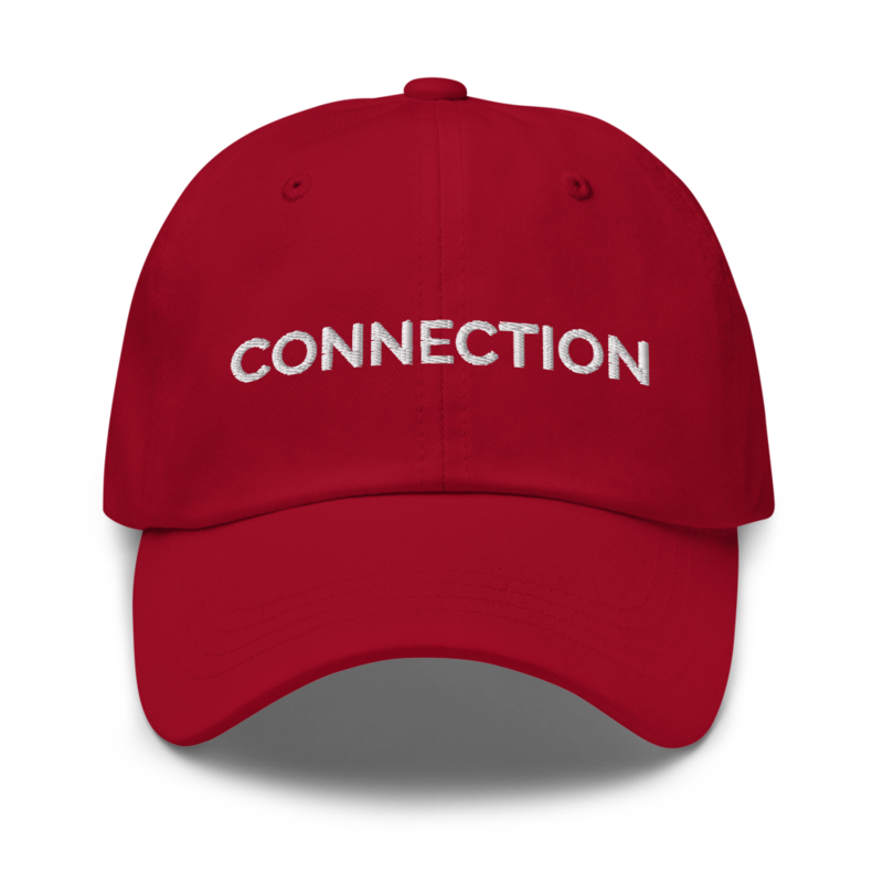 Connection Hat - Cranberry