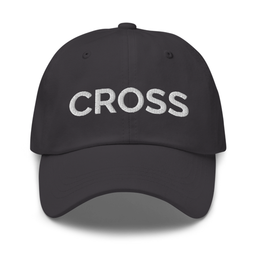 Cross Hat - Dark Grey