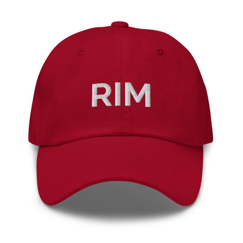 Rim Hat - Cranberry