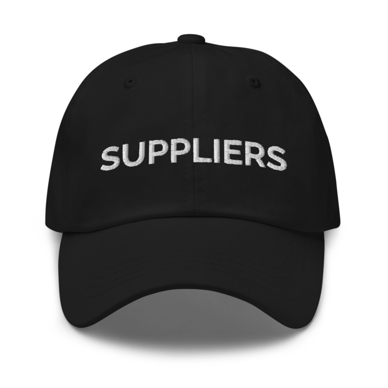 Suppliers Hat - Black