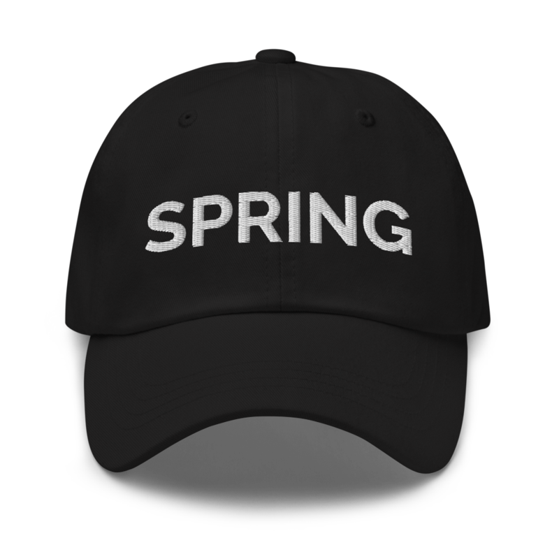 Spring Hat - Black