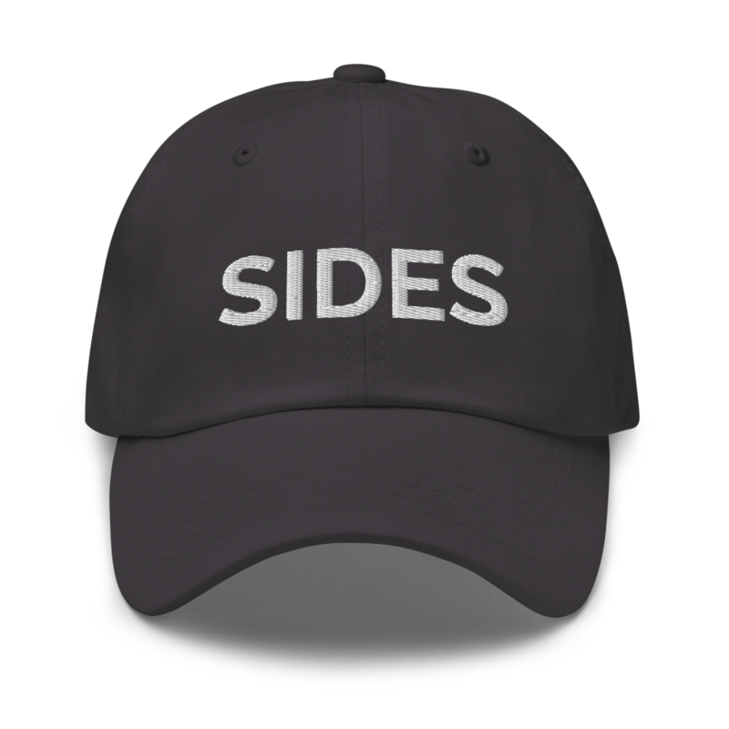 Sides Hat - Dark Grey