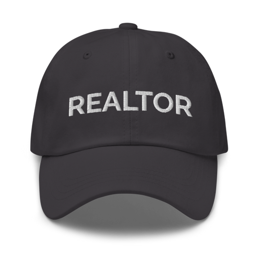 Realtor Hat - Dark Grey