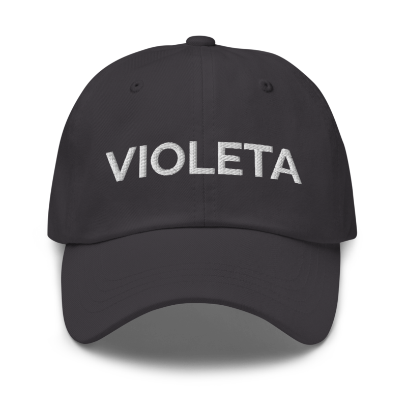 Violeta Hat - Dark Grey